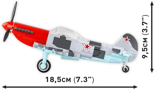 COBI Historical Collection WWII Yakovlev Yak-3 Plane - Detailed Model for History Enthusiasts and Collectors