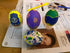 Fane 6Pcs Wooden Faux Fake Eggs, Children Play Kitchen Game Food Toy - Log Color