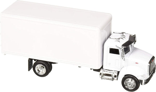 NewRay New-Ray 15803D 1: 43 Utility Peterbilt 335 Box Truck White