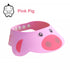 3PCS Baby Shower Bathing Cap | Cartoon Frog Pig Bear Shampoo Hat with Four Gear Adjustments by Rely2016