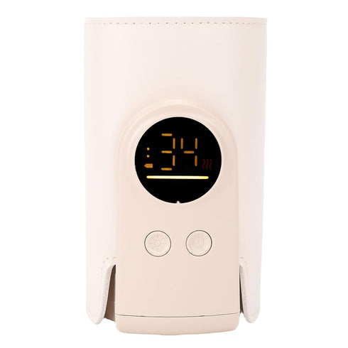 Hamwesh Baby Bottle Warmer, 8000mAh USB Rechargeable Portable Milk Warmer with Constant Temperature