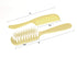 Infant/Baby Plastic Hair Brush and Comb Set, Soft Nylon Bristles Gentle on Scalp