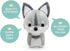 Bellzi Wolf Stuffed Animal, Soft Cute Gray Wolf Plush Toy, Gifts for All Ages, Kids, Babies, Toddlers, Wolfi