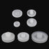 200pcs 0.5 Mold Plastic Motor Gears Small Set, Plastic Crown Gear, Single Double Reduction Gear for Electric Motor