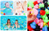DZTIAN 12 (12) Pcs Multicolored Mini Multicolor Rubber Ducks Baby Bath Ducky Bathtub Pool Squeaky Little Duck Toys