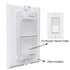Rocker Light Switch Guard - ILIVABLE Child Proof Switch Plate Cover, Protects Lights from Accidental Use (Clear, Pack
