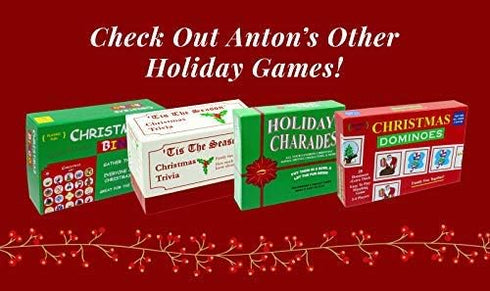 Anton Publications Christmas Carols & Song Game - Includes the Best and and Most Popular Carols and Songs in one Great