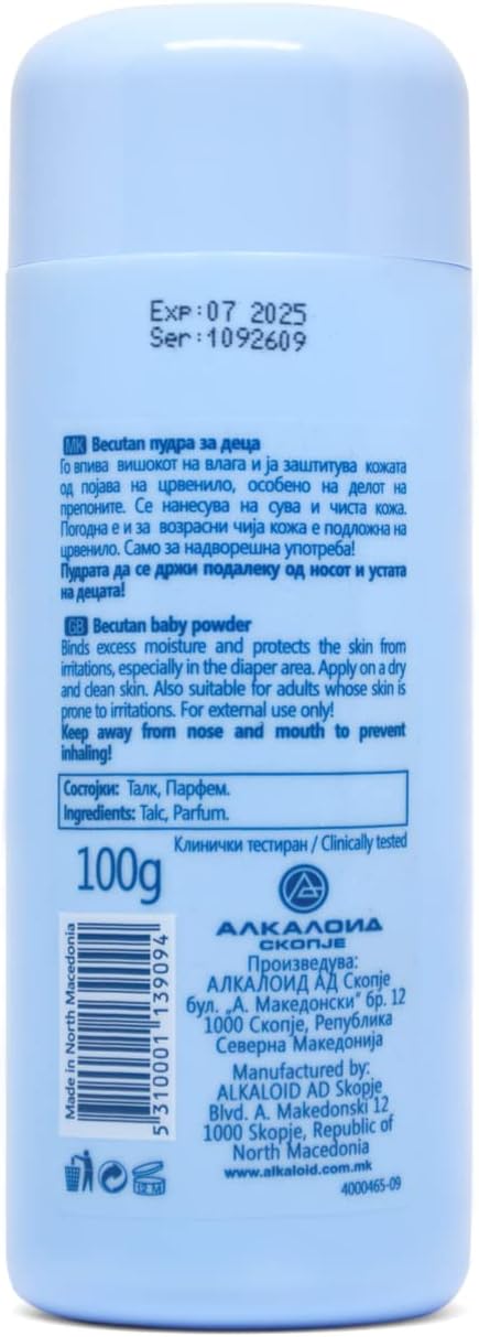Gentle Powder for Baby Care