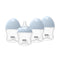 Anti-Colic Glass Baby Bottle 5oz with "S" Flow Rate Nipple for 0-3 Months, 4 Pack, MM101A