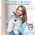22" 4.5 lbs 2-in-1 & Large Laying Husky Plush, Weighted Stuffed Animals for Adults and Kids, Husky Plushies