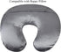 Tcmyyund Set 2 Pack Satin Nursing Pillow Cover Ultra Soft Silk Compatible with Boppy Pillow for Breastfeeding Pillow