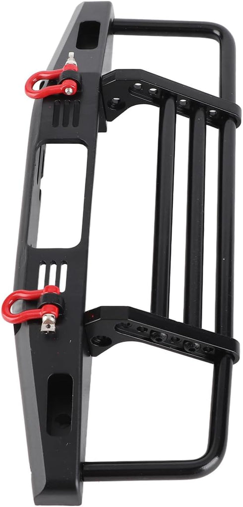 Tbest Metal Front Bumper 1/10 RC Vehicle Bumpers Adjustable Front Bumper Accessory for 1/10 RC Crawler Car