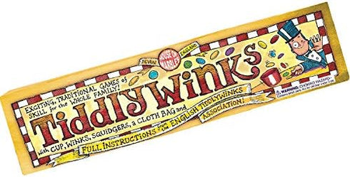 House of Marbles Tiddlywinks, Traditional Family Game, 28 Multicolored Pieces, Retro Classic Travel Game