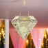 Unique Mini Gold Foil Diamond Piñata, Favor Decoration (1 Pc) for Birthdays & Themed Events