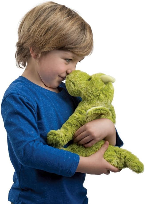 Lucien the Green Dragon Plush Stuffed Animal - Softie Toy