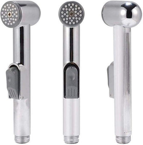 OJJBAVKFQ Set Set Muslim Shower Cloth Diaper Sprayer Kit - ABS Booster Spray Gun Wall Mounted