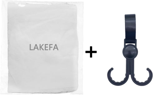 LAKEFA Mosquito Net for Baby Double Strollers,Carriers, Cradles, Car Seats,Universal Size, Insect Bug Netting Buggy
