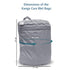 3D Kanga Care Wet Bag Seam Sealed Waterproof Dimensional for Baby Cloth Diapers, Travel, Beach, Pool, Gym, Swim |
