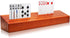 Exqline Wooden Playing Card Holder Tray Rack Organizer for Kids, Seniors, and Adults - Extended Version