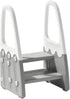 Joylico Two Step Stool with Handrails for Toddler and Kids, Standing Learning Stool Tower for Bathroom Sink, Potty