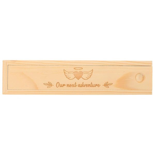 CVUTOVO Pregnancy Box Announcement: Pregnancy Test Keepsake Surprise Announcement Box - Baby Memory