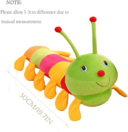 CHELEI2019 19" Colorful Caterpillar Stuffed Animal - Plush Pillow for Kids
