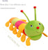 CHELEI2019 19" Colorful Caterpillar Stuffed Animal - Plush Pillow for Kids