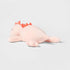 OSOCU 1.4 Lb 16" Microwavable Heating Pad Pink Stegosaurus Plush - Weighted Stuffed Animal Toy with Tourmaline Beads