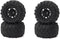 4PCS 85MM Tire Wheel Tyre RC Spare Parts, Compatible with JJRC Q117-A Q117-B RC Car