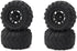 4PCS 85MM Tire Wheel Tyre RC Spare Parts, Compatible with JJRC Q117-A Q117-B RC Car
