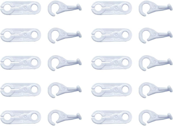10 Pairs White Replacement Parts for Thomas Train Trackmaster Toys Couplers Hooks Eyes