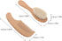 Vaguelly Born Essentials Shampoo Detangler Brush Scalp Scrubber Hair Brush Comb Newborn Hair Soft Bristle Bath Gentle