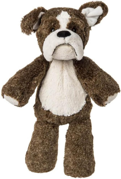Mary Meyer Stuffed Animal Marshmallow Zoo Plush Soft Toy, 13-Inches, Bradley Bulldog