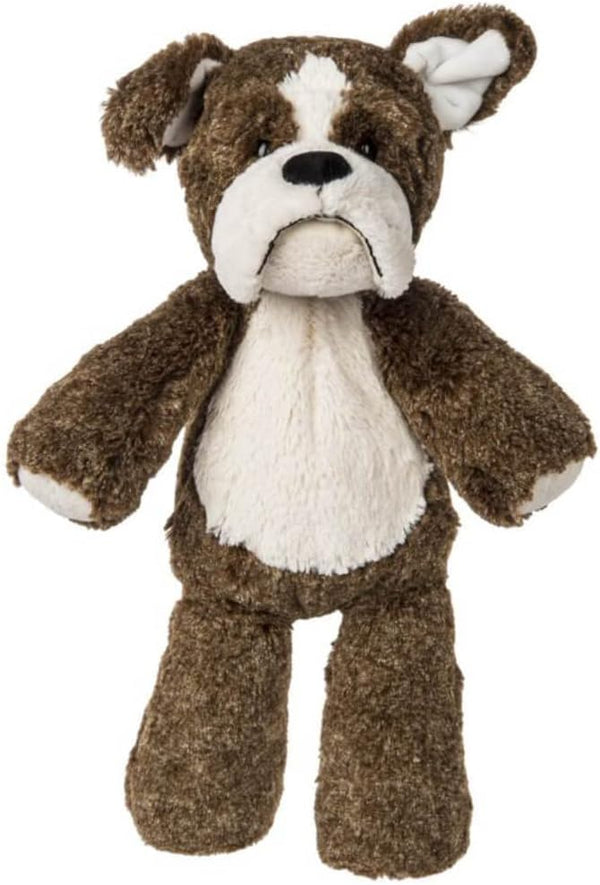 Mary Meyer Stuffed Animal Marshmallow Zoo Plush Soft Toy, 13-Inches, Bradley Bulldog