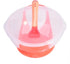 Slip Resistant Suction Bowls for Baby, Children Feeding Bowls with Sensing Spoon Cover for Home (Pink)
