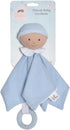 Tikiri Blue Cherub Baby Comforter with Teething Toy