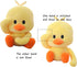 AIXINI 11.8inch Plush Duck Stuffed Animal, Soft Yellow Duckling Duckie, Funny Cuddly Gifts