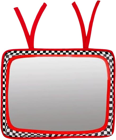 Baby Mirror, Crib or Car or Floor, Reversible Mirror for Baby, Great