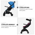 Universal Baby Stroller Bumper Handle Replacement, Pu Leather Accessories for Newborn Wagon