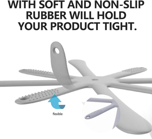 CHILLAX DXR-8 Universal Baby Monitor Holder Flexible, Adjustable Mount for Small Baby Cameras Compatible with Motorola