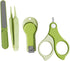 BESPORTBLE Nail Clipper Set for Newborns and Infants, Green Non-Slip Fingernail Trimmer