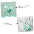 Portable Bath Thermometer Cartoon Airplane Style PP Material Accurate Water Temperature Gauge for Bathtub Safety
