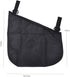 Portable Side Sling Stroller Cargo Net, Non-Slip Adjustable Straps, Storage Mesh Bag for Food and Fruit