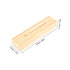 Zerodeko Wood Keepsake Storage Box for Pregnancy Test Lidded Baby Announcement Case Decorative Keepsake for Newborns