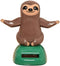 KODORIA Solar Power Bobbling Dancing Toy Car Desk Decorative Ornament for Kids