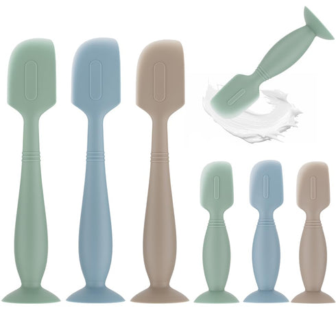 Baby Diaper Cream Spatula,6 Pack Silicone Diaper Cream Applicator Baby Butt Paste