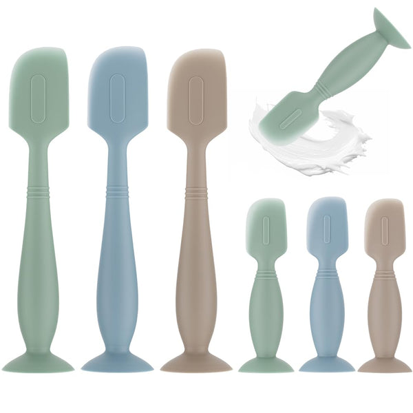 Baby Diaper Cream Spatula,6 Pack Silicone Diaper Cream Applicator Baby Butt Paste