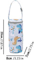 CHIYUYISEN Thermal Insulated Bottle Bag for Newborn Toddler Baby Bottle Insulation Bag Hangable Cartoon Breastmilk