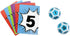 University Games Scholastic Math Match Travel Dice Game for 2 or More Players Ages 5 and Up
