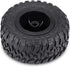 4pcs RC Crawler Tires, Rubber Grappler Tires with Plastic Wheel for 1/16 RC Car